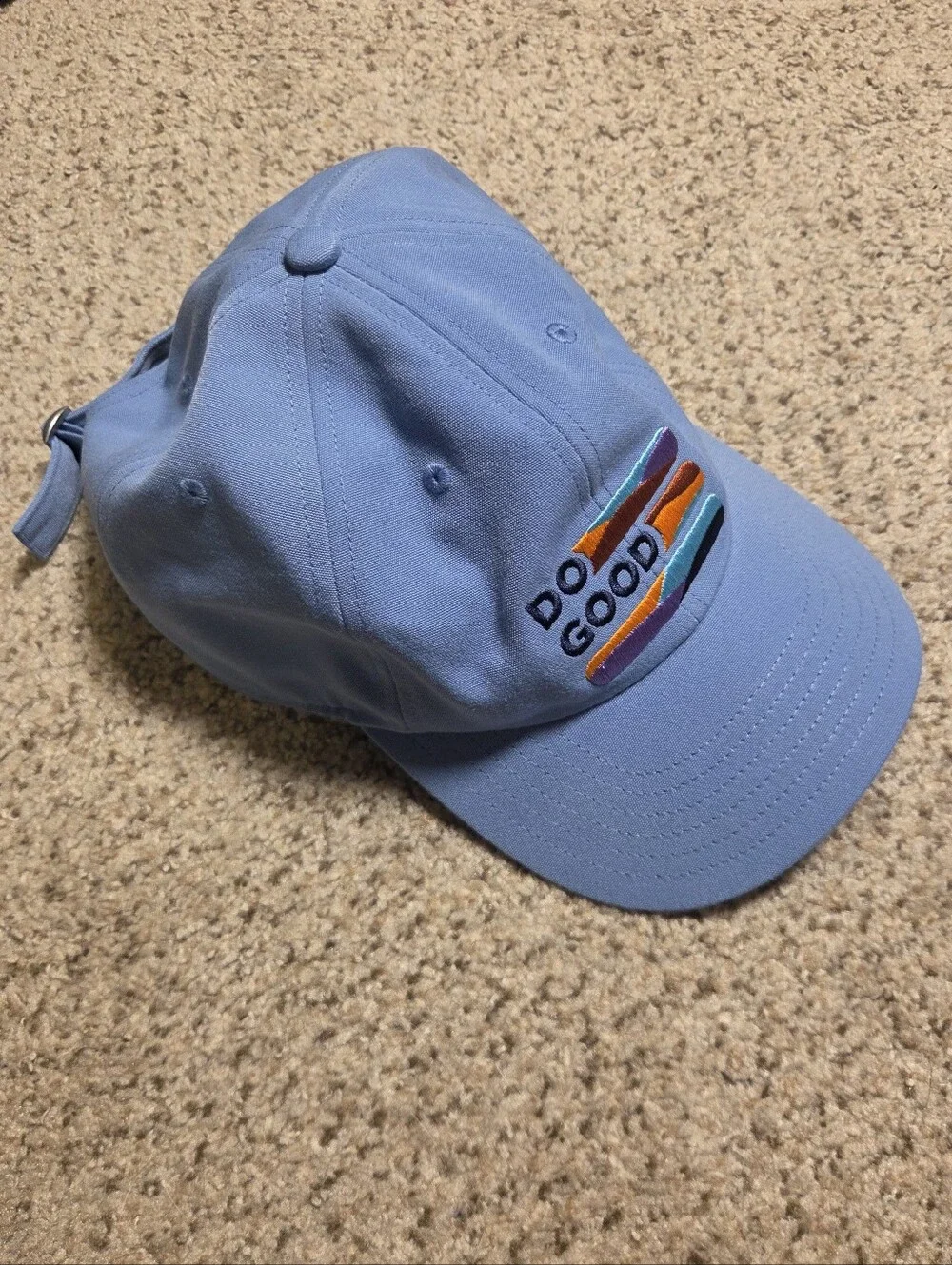 Cotopaxi Do Good Stripe Dad Hat Adjustable Blue Outdoors Ball Cap Baseball